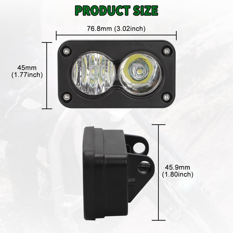motoparty for Talaria Sting R MX4 Floodlight Headlight Kit PC