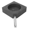 Casting Ingot Mold Round Gold Silver Melting Graphite Ingot Mold