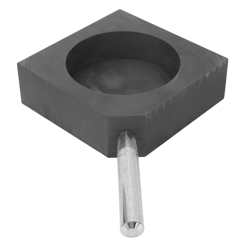 Casting Ingot Mold Round Gold Silver Melting Graphite Ingot Mold
