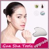 ROISOOT Upgrade Gua Sha Stainless Steel Tool for Face, Massage