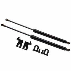 TSUBASA Hood Lift Supports for Honda Ridgeline YK2 YK3 2016-2023 Front Bonnet Modify Gas Struts Shocks Damper Spring Rod 2PCS (Normal Black)