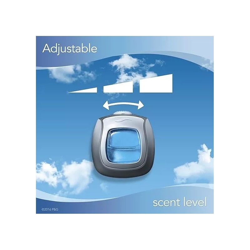 Febreze Aromatizante Auto Caja 8 Paquetes Linen And Sky.