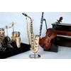 Miniature Trumpet - Brass Golden Color - Decorative Music Item