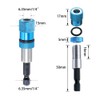 Saipor Drywall Bit Holder 1/4 Inch Hex Shank Quick Changer