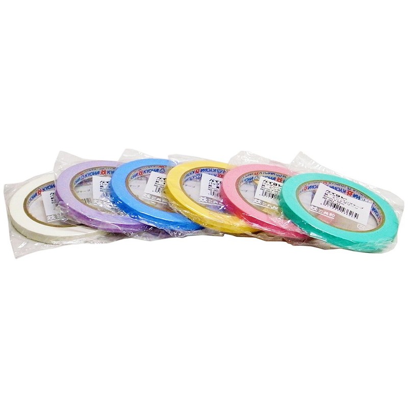 Pie Long baggusi-ringute-pu Paper 9 mm X 50 m , green