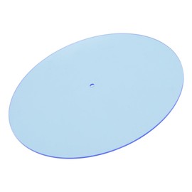 Acrylic Turntable Mat, Record Platter Slipmat for 12 Vinyls Vintage Record Player, Reduce Static Dust Noise, Transparent Mat for 12 Inch Vintage Record Player