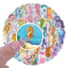 55 Pcs Seahorse Stickers for Laptop Water Bottles,Bicycle,Skateboard,Computer,Marine Animal Cute
