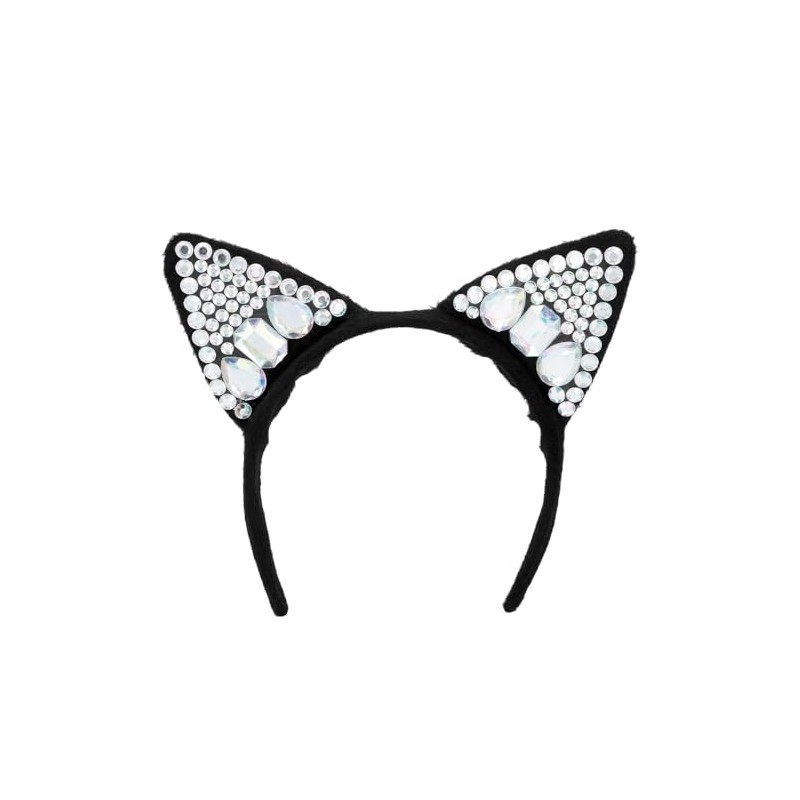 Boland 52112 Tiara Cat Headband for Adults, Headpiece, Accessories for