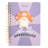 Mr. Wonderful A5 3D Squishy Notebook - 160 White Pages