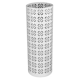 Fockety Metal Umbrella Holder, Round Proof Umbrella Storage Organizer Hollow Copper Pattern Umbrella Organizer Bin Umbrella Stand Rack for Home Entryway Hotel Office Decor