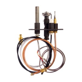 W010-0799 Napoleon Fireplace 3-Way Pilot Assembly - Complete OEM Propane LP Gas Pilot Assembly Includes 24-inch thermopile, thermocouple, electrode with wire, and pilot tube