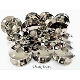 100 Class 66 Metal Sewing Bobbins, 172222, SINGER 66 99 201 401 401A 404 500+