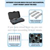 24-in-1 Magnetic T-Handle Ratchet Screwdriver Set, 24 S2 Bits
