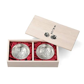 Nousaku 600090 Celebration Cup Set, 100% Tin