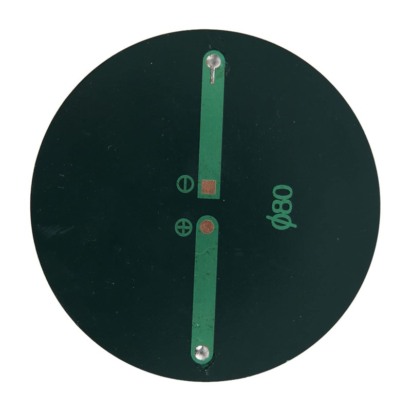 Small Solar Panels, 3. 1in 6V Solar Panel Circular Small