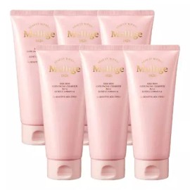 Melizie 멜리지 1826 실크스킨 율무 팩 페이셜 클렌저 150mlX6개 Melidge 1826 Silkskin Job's Tears Pack Facial Cleanser 150ml x 6