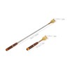 PACKOVE Telescoping Back Scratcher with Dualhead Rolling Balls Portable Extendable