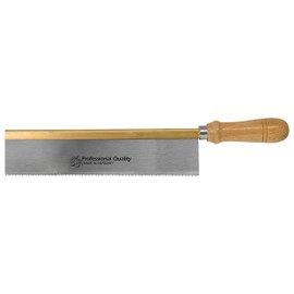 Kirschen 4150250 Dovetail Saw with Brass Back, Silver/Beige, 250 mm