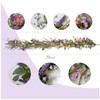 Bibelot 70inch/5.9Ft Spring/Summer Garland with Flowers, Artificial Fake Flower Greenery