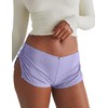 FaroDor Cute Micro Pajamas Shorts for Women Low Rise Side