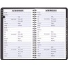 PAL-21 Large Print Desk Top Address Book (Black)