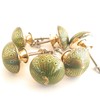 Set of 6 Brass Knobs by FFF - Kitchen Cabinet