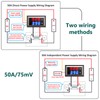 Set of 4 LED Digital Voltmeter Ammeter, DC 0-100 V