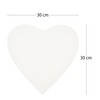 ARTIKUM Heart Canvas 30 cm | Canvas on MDF Frame