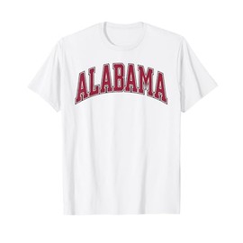Alabama - Throwback Design T-Shirt
