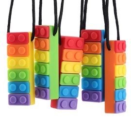 Sensory Chew Necklace for Autistic Children -Seeway Chew Toys for Kids - Chewelry and Chewy Toys for Autism