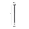 Wensilon (274 pcs) Plastic Drywall Wall Anchors Kit with Screws，