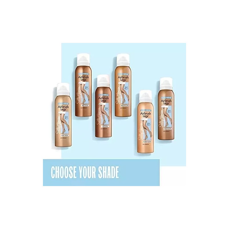 Sally Hansen Airbrush Legs Maquillaje Piernas Light, 130ml