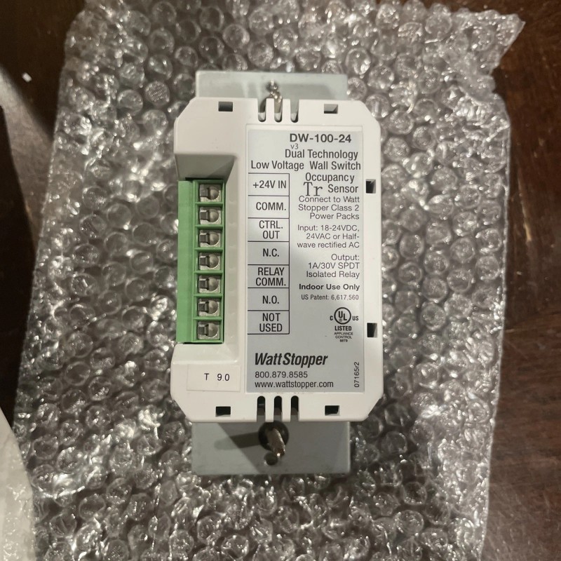 Legrand BRAND NEW LEGRAND WATTSTOPPER DW-100-24-W DUAL TECH WALL SWITCH