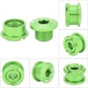Crank Bolts Aluminum Alloy Crankset Single Chainring Bolts and Nuts