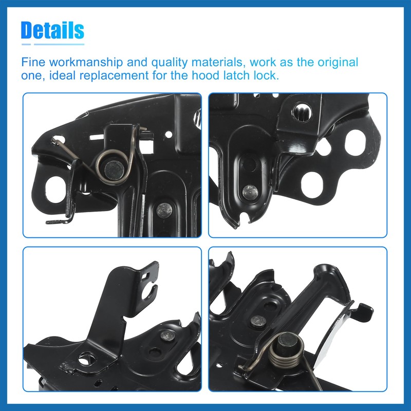 A ABSOPRO Hood Lock Latch for Nissan Rogue 2014-2019 Car
