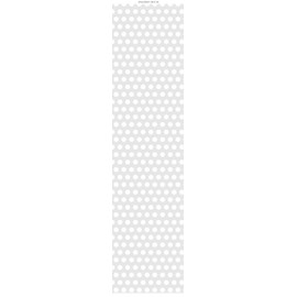 Windowpix 12 x 48 White Polka Dotted Wall Pattern Frosted Window Film Privacy Static Cling Film UV Filtering Energy Saving