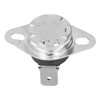 10Pcs Thermostat Thermal Switch Manual Hand Reset Bimetallic Chip Temperature