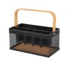 AJIODA Utensil Caddy Metal Mesh Silverware Cutlery Organizer Basket with