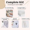 Luca-S Cross Stitch Kit with Hoop Included The Monarch Butterfly,