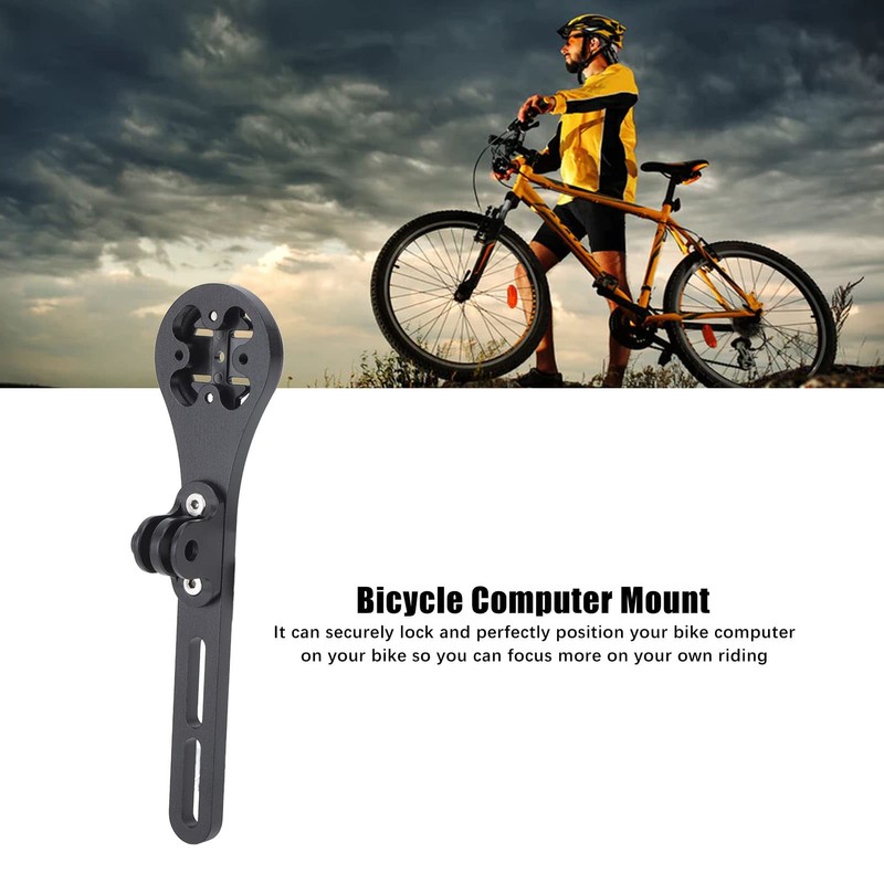 VBESTLIFE Bike Computer Holder, Aluminum Alloy Bicycle Computer Mount for