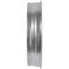 HVAC OV Galvanized Metal Duct End Cap - 6 Inch