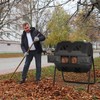 Capacmkseh 43 Gallon Compost Bin Outdoor Compost Tumbler Outdoor Composting