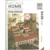 McCall's Home Pattern 8438 / 858 ~ Dining Essentials