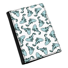 Fish Pattern Passport Holder Cover