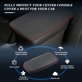 BIBIBO 2024 2025 Chevy Blazer Arm Rest Cover for 2019-2024 2025 Chevy Blazer Center Console Armrest Cover,2024 Chevy Blazer Auto Arm Rest Pad Seat Box Cover,2024 Blazer Car Armrest Cover Accessories
