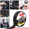 Wire Harness Tape 20 Rolls High Temp Self-Adhesive Fabric Tape,