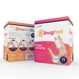 Snugfast Sterile Finger Bandage Wound Dressings Box of 25