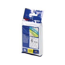 Brother TZe111 - Tape Cassette - black on clear - Roll (0.6 cm x 8 m) - 1 roll(s)