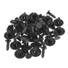TUCKBOLD Toyota 4Runner 2010-2020 Vehicle Front Fender Skirt Clip Durable No.9046707211 | Bumper Push Type Plastic Retainer Rivets Black 25pcs