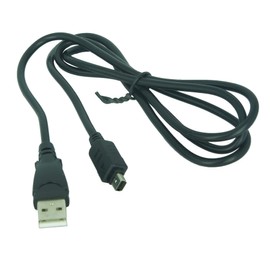 Data Cable CB-USB6 USB8 Compatible with Olympus C-170, D-425, E-520, FE-120, FE-130, FE-140, FE-200, SP-800UZ, SZ-20, SZ-30MR, TG-810, XZ-1 and many more - see list
